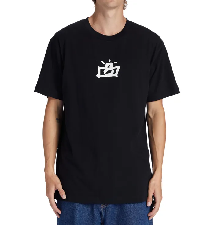 Men Heikkila Sw 360 Flip TShirt black TShirts DC Shoes