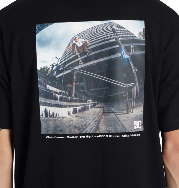 Men Heikkila Sw 360 Flip TShirt black TShirts DC Shoes