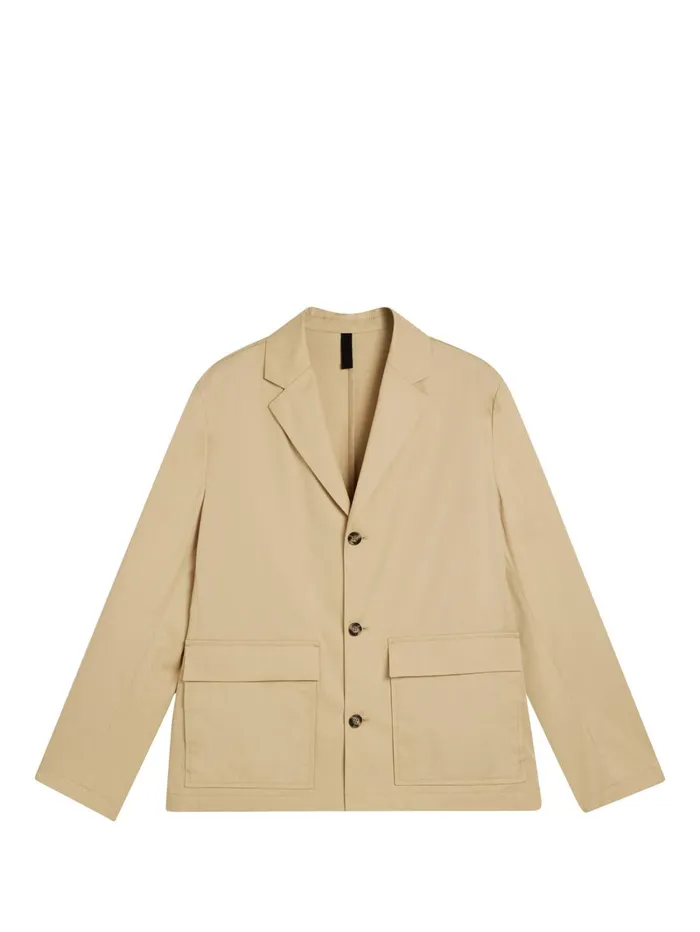 Men Jack Light Cotton Blazer Safari Beige JLindeberg Blazers Men Jack Light Cotton Blazer Safari Beige JLindeberg Blazers