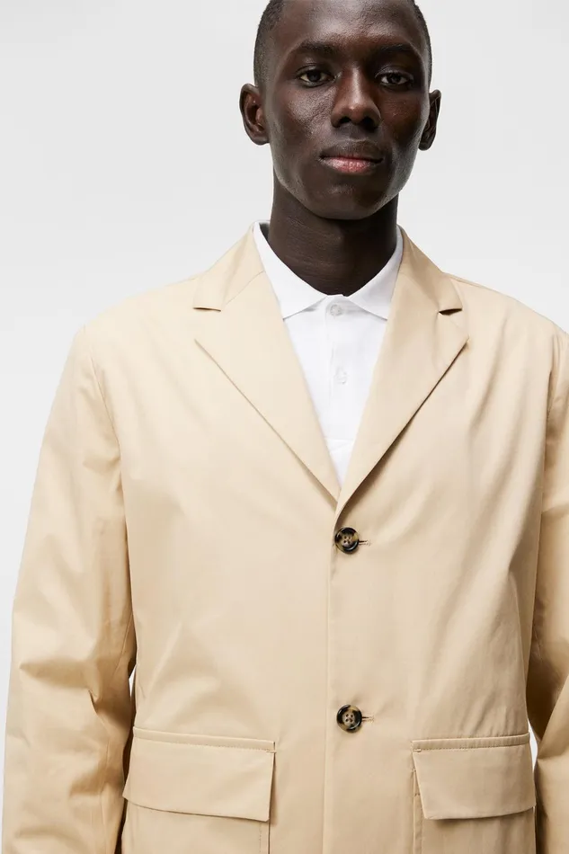 Men Jack Light Cotton Blazer Safari Beige JLindeberg Blazers Men Jack Light Cotton Blazer Safari Beige JLindeberg Blazers
