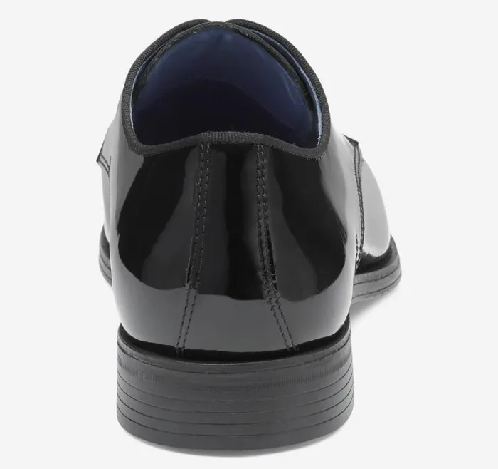 Men Johnston and Murphy Dress Shoes Lewis Plain Toe Black Patent Leather Men Johnston and Murphy Dress Shoes Lewis Plain Toe Black Patent Leather