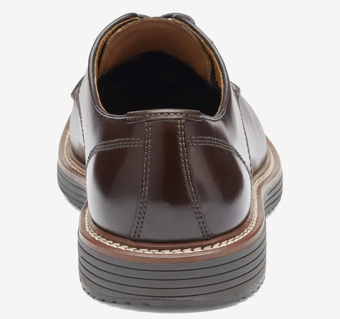 Men Johnston and Murphy Dress Shoes Upton Plain Toe Mahogany Full Grain Men Johnston and Murphy Dress Shoes Upton Plain Toe Mahogany Full Grain