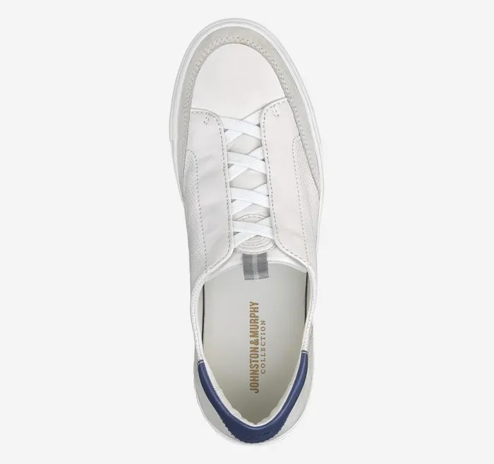 Men Johnston and Murphy LaceUps Anson Stretch LacetoToe White English Suedesheepskin Men Johnston and Murphy LaceUps Anson Stretch LacetoToe White English Suedesheepskin
