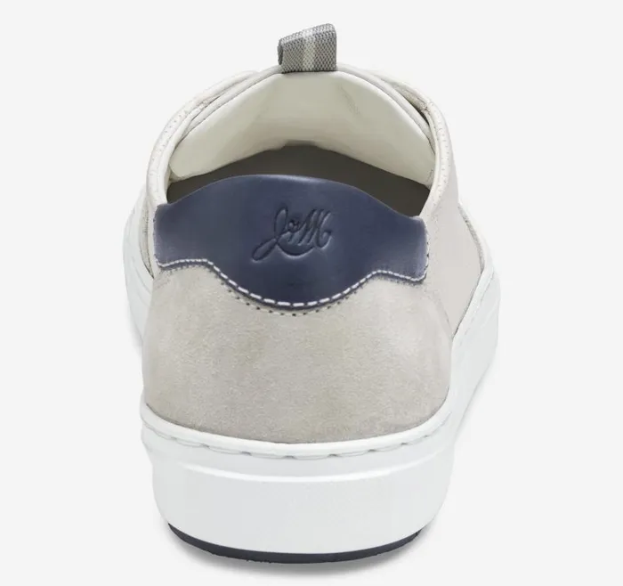 Men Johnston and Murphy LaceUps Anson Stretch LacetoToe White English Suedesheepskin Men Johnston and Murphy LaceUps Anson Stretch LacetoToe White English Suedesheepskin
