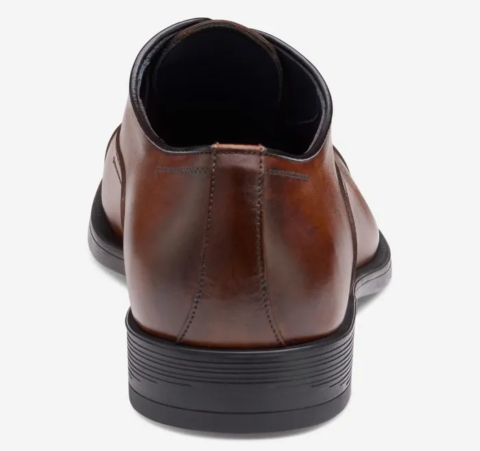 Men Johnston and Murphy LaceUps Flynch Cap Toe Tan Italian Calfskin Men Johnston and Murphy LaceUps Flynch Cap Toe Tan Italian Calfskin