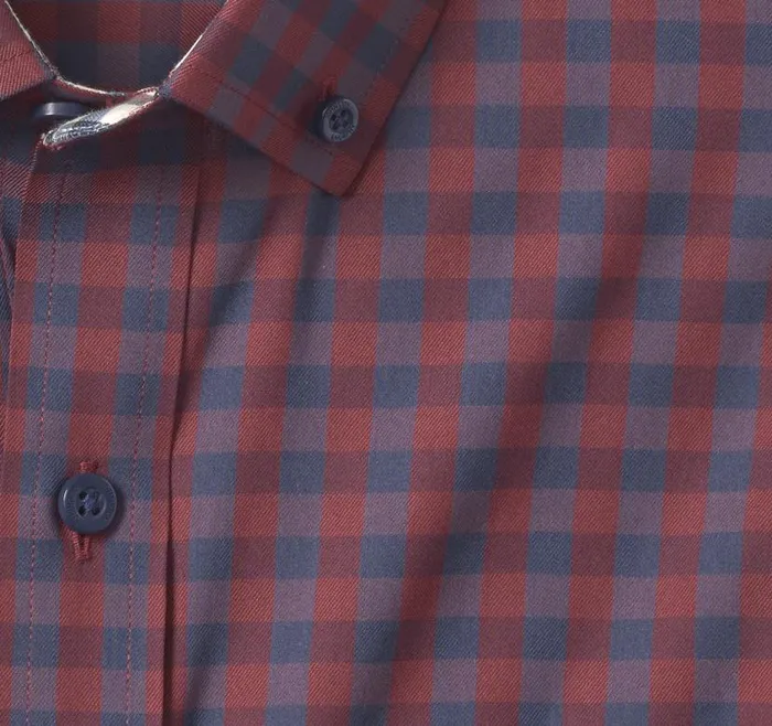 Men Johnston and Murphy Shirts XC4 Sport LongSleeve Shirt Red Men Johnston and Murphy Shirts XC4 Sport LongSleeve Shirt Red