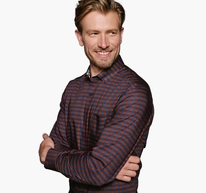 Men Johnston and Murphy Shirts XC4 Sport LongSleeve Shirt Red Men Johnston and Murphy Shirts XC4 Sport LongSleeve Shirt Red