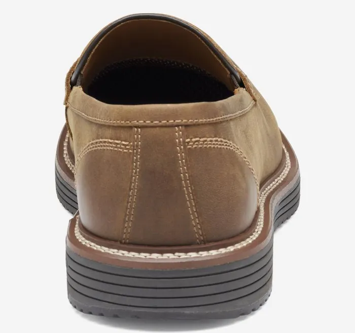 Men Johnston and Murphy SlipOns and Loafers Upton Penny Loafer Brown Oiled Full Grain Men Johnston and Murphy SlipOns and Loafers Upton Penny Loafer Brown Oiled Full Grain