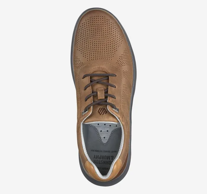 Men Johnston and Murphy Sneakers Activate UThroat Brown Oiled Full Grain Men Johnston and Murphy Sneakers Activate UThroat Brown Oiled Full Grain