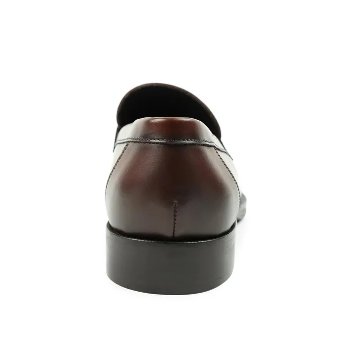 Men Loafers and Slipons Bruno Magli Nathan Penny Loafer 8211 Rust