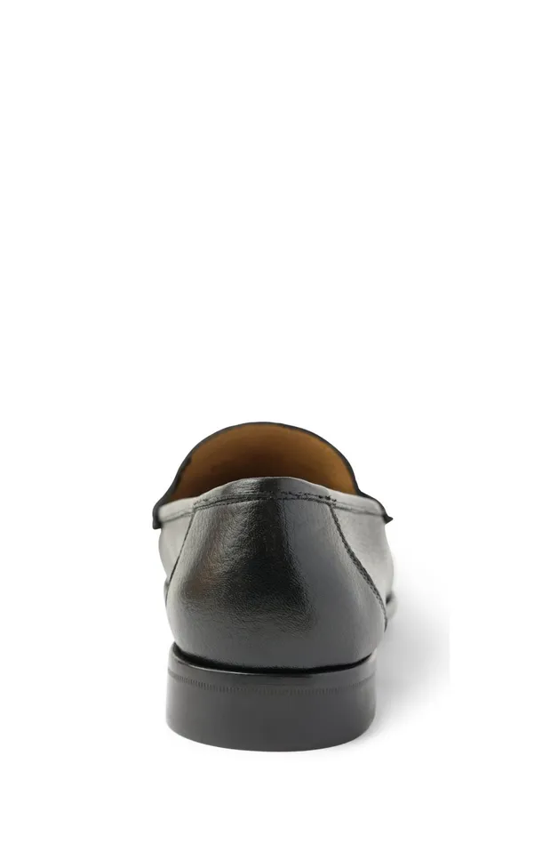 Men Loafers and Slipons Bruno Magli Trieste Classic Leather Moccasin 8211 Black Cervo