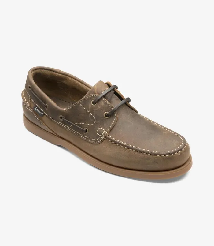 Men Loake Boat Shoes Lymington Brown Oiled Nubuck Men Loake Boat Shoes Lymington Brown Oiled Nubuck