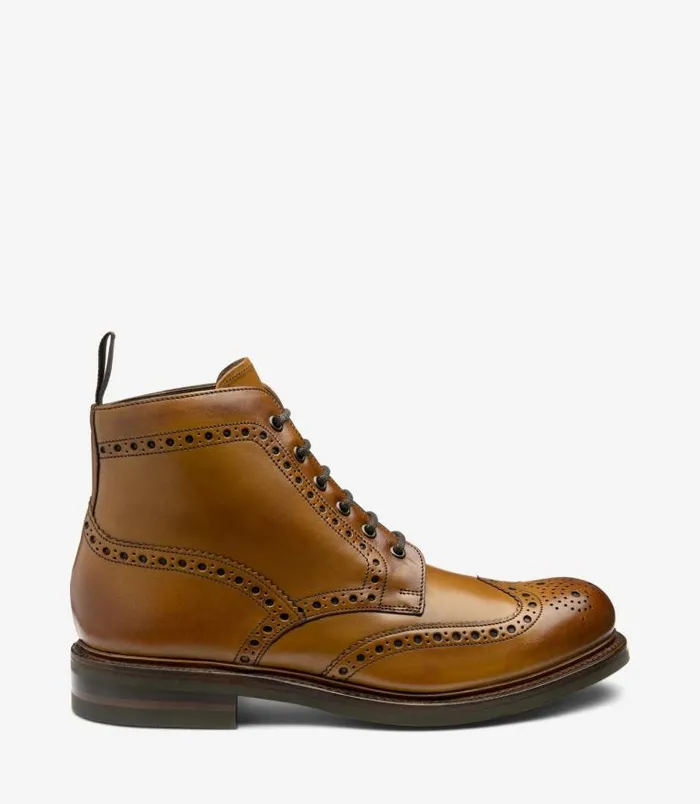 Men Loake Boots Bedale Tan