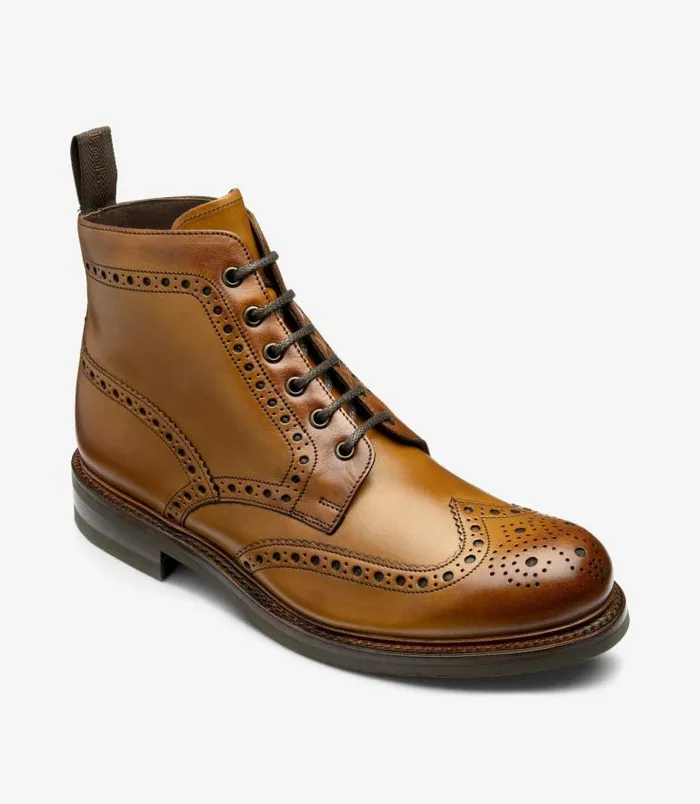 Men Loake Boots Bedale Tan Men Loake Boots Bedale Tan