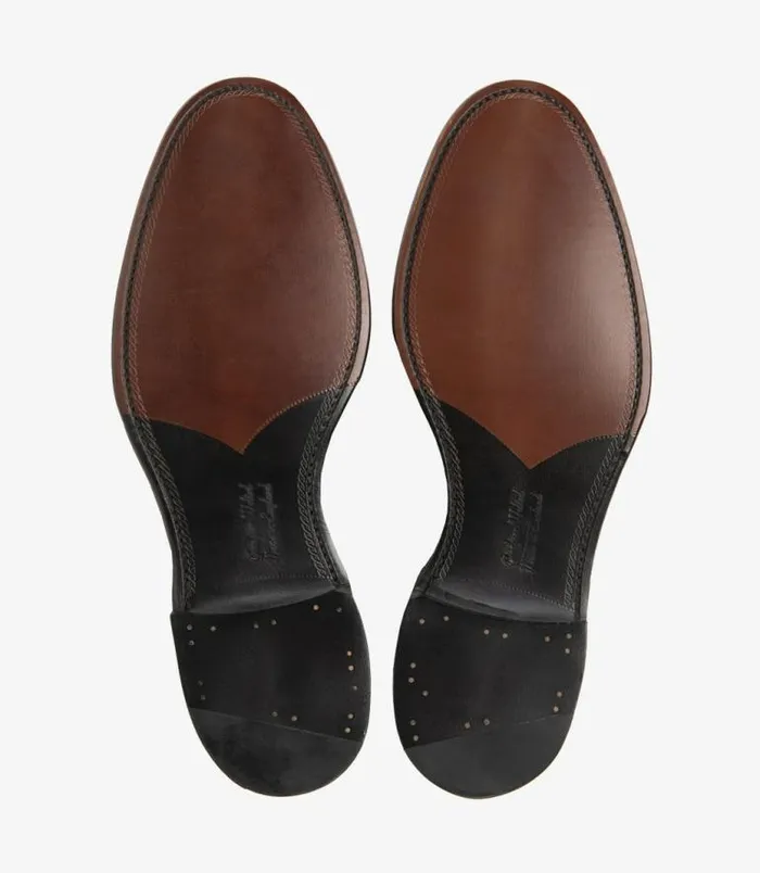 Men Loake Boots Coppergate Carbon Black