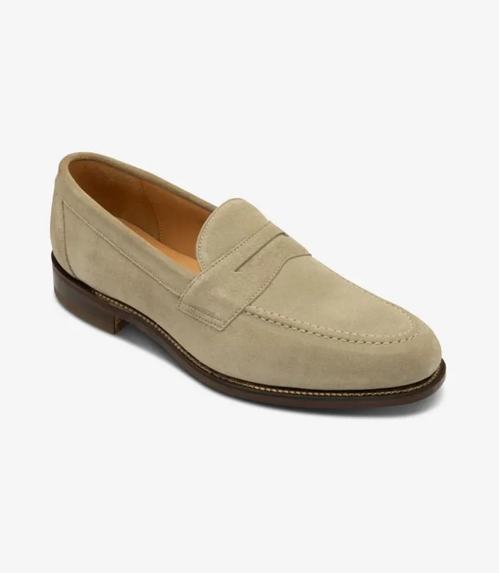 Men Loake Loafers Imperial Sand Suede Men Loake Loafers Imperial Sand Suede