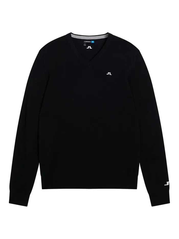 Men Lymann Black JLindeberg Knitwear