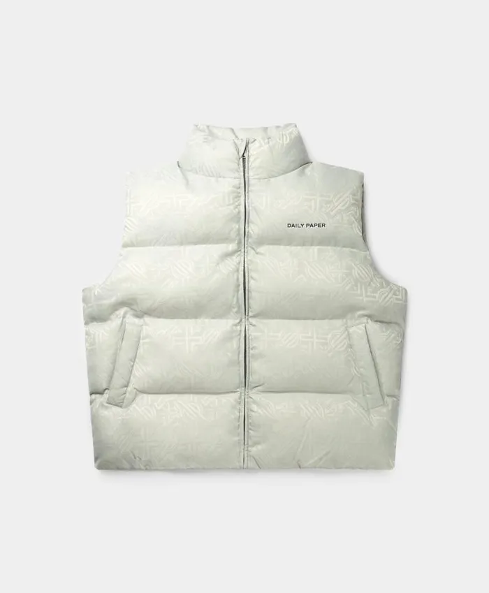 Men Metal Grey Riyo Vest Daily Paper Jackets