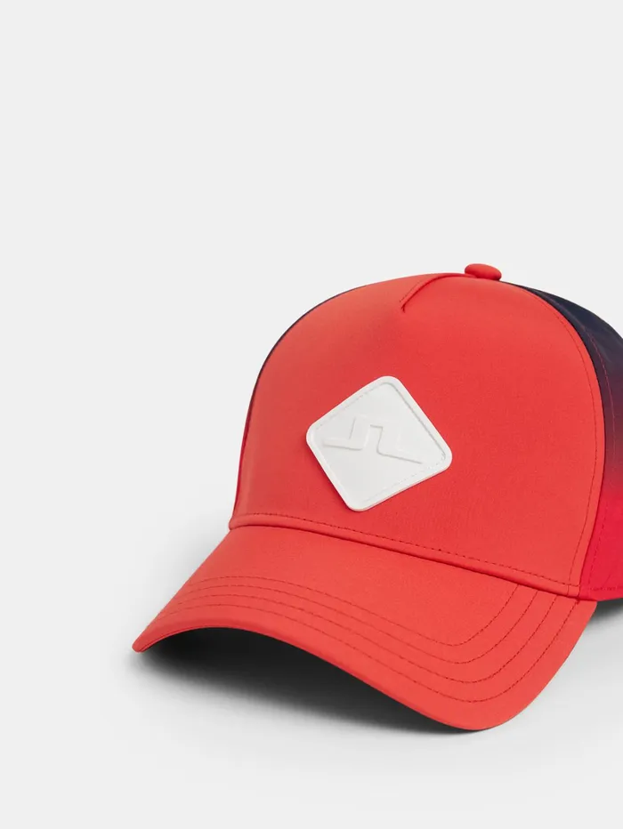 Men Natan Cap Fiery Red JLindeberg Caps Men Natan Cap Fiery Red JLindeberg Caps