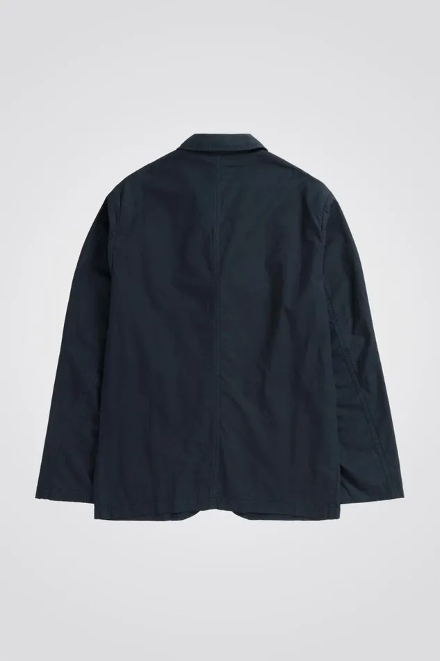 Men Nilas Typewriter Work Jacket Dark Navy Norse Projects Outerwear