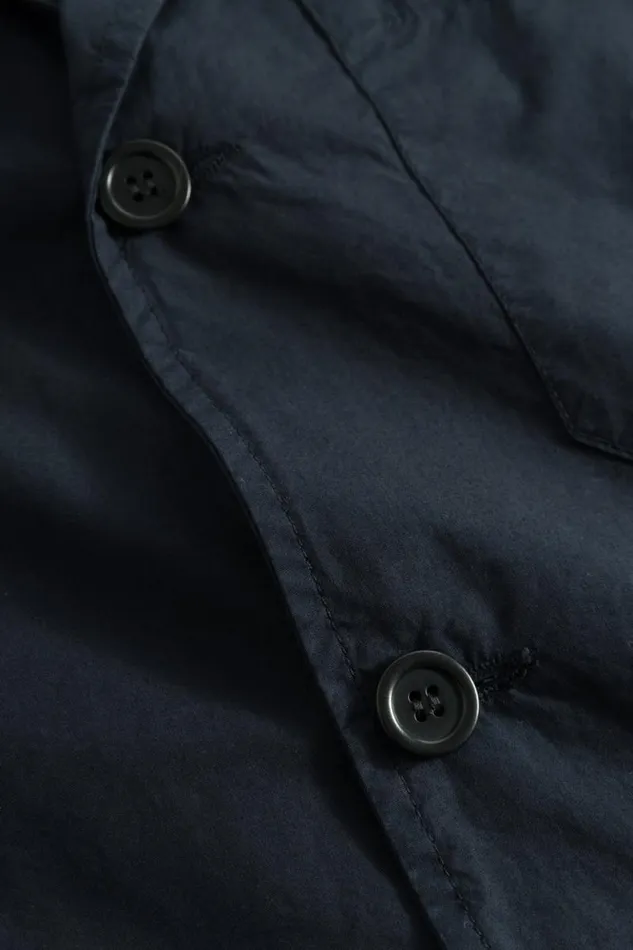 Men Nilas Typewriter Work Jacket Dark Navy Norse Projects Outerwear