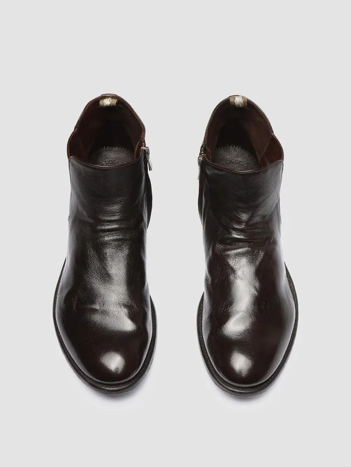 Men Officine Creative Footwear ARC 514 Brown Leather Boots Men Officine Creative Footwear ARC 514 Brown Leather Boots