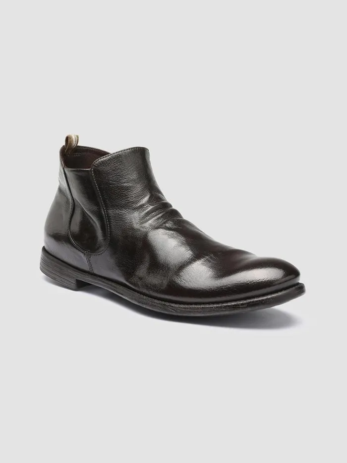 Men Officine Creative Footwear ARC 514 Brown Leather Boots Men Officine Creative Footwear ARC 514 Brown Leather Boots