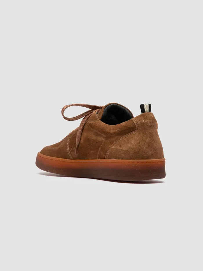Men Officine Creative Footwear ASSET 001 Light Brown Suede Low Top Sneakers Men Officine Creative Footwear ASSET 001 Light Brown Suede Low Top Sneakers
