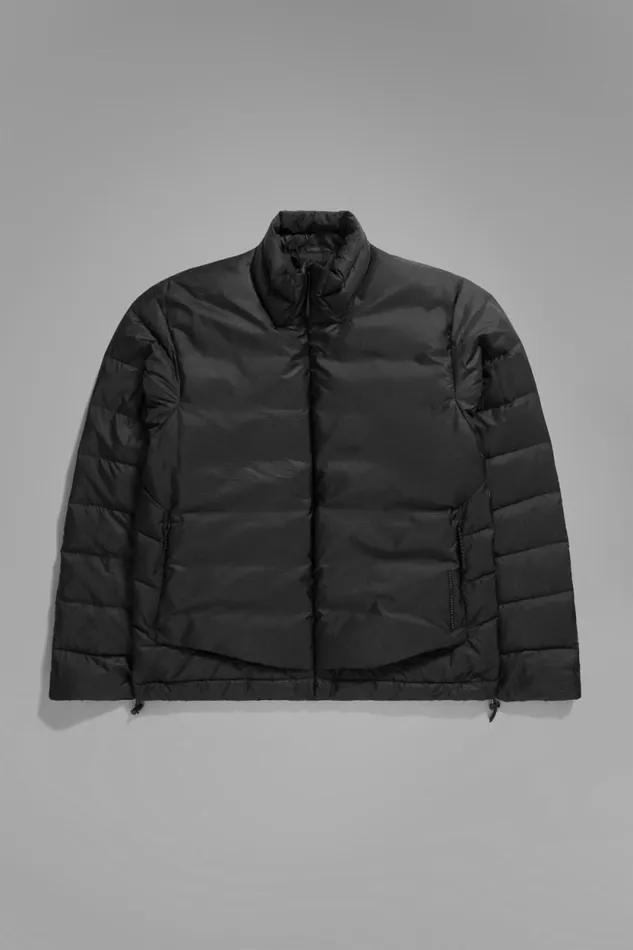 Men Pasmo Rip Down Jacket Black Norse Projects Outerwear