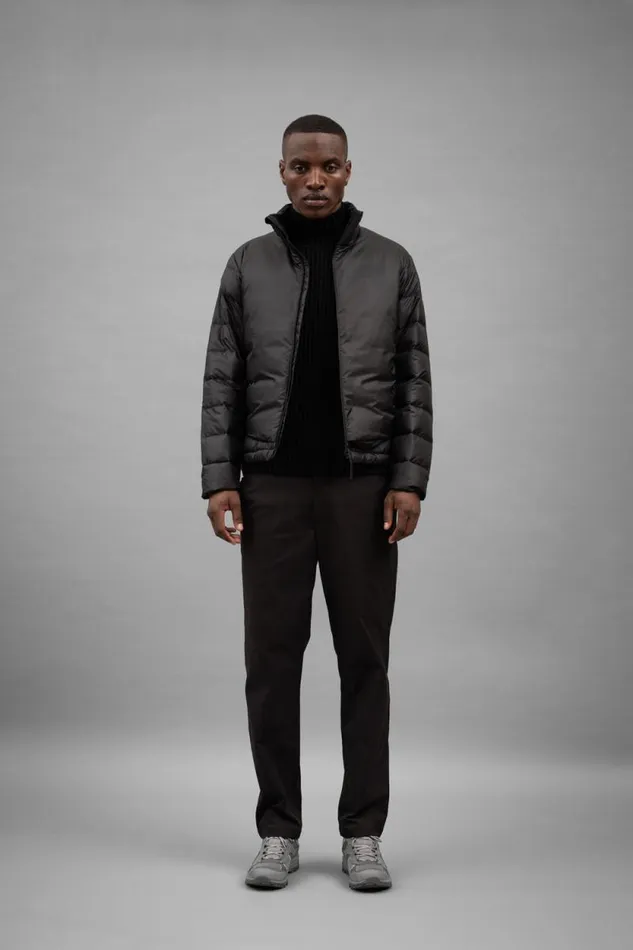 Men Pasmo Rip Down Jacket Black Norse Projects Outerwear