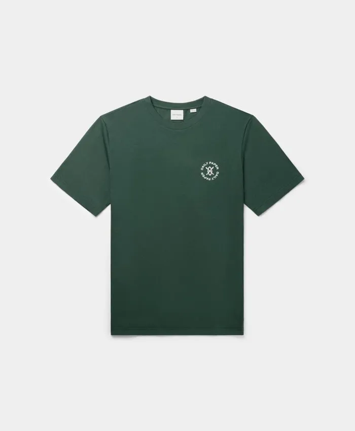 Men Pine Green Circle TShirt Daily Paper TShirts
