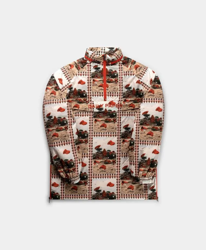 Men Red Grey Ramses Jacket Daily Paper Jackets