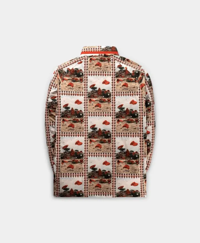 Men Red Grey Ramses Jacket Daily Paper Jackets Men Red Grey Ramses Jacket Daily Paper Jackets