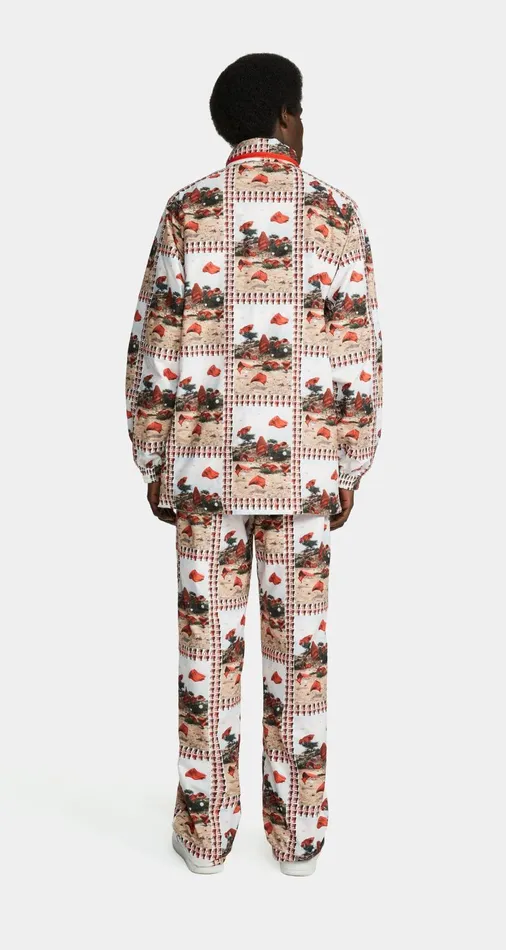 Men Red Grey Ramses Jacket Daily Paper Jackets Men Red Grey Ramses Jacket Daily Paper Jackets
