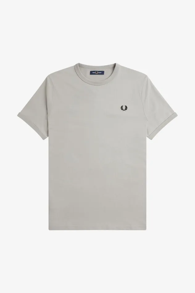 Men Ringer TShirt Limestone Fred Perry TShirts
