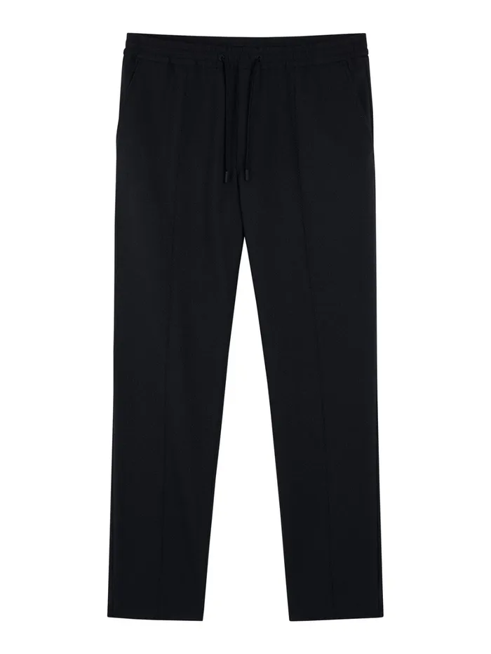 Men Sasha Structured 2 Tone Pants Navy Melange JLindeberg Trousers Men Sasha Structured 2 Tone Pants Navy Melange JLindeberg Trousers