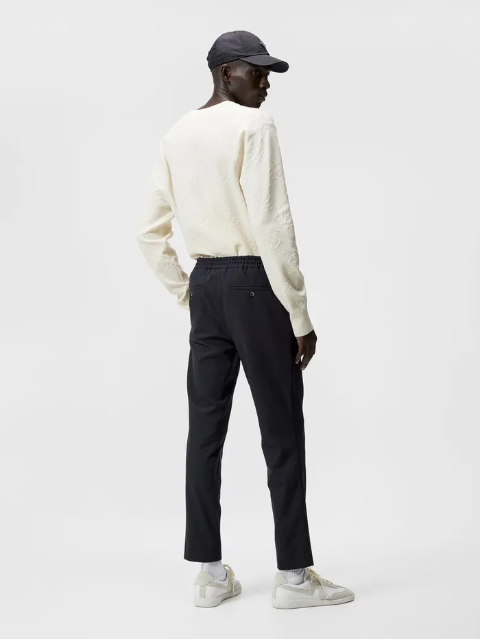 Men Sasha Structured 2 Tone Pants Navy Melange JLindeberg Trousers Men Sasha Structured 2 Tone Pants Navy Melange JLindeberg Trousers
