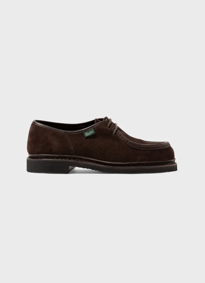 Men Shoes ussunspel Paraboot x Sunspel Suede Michael Shoe Brown