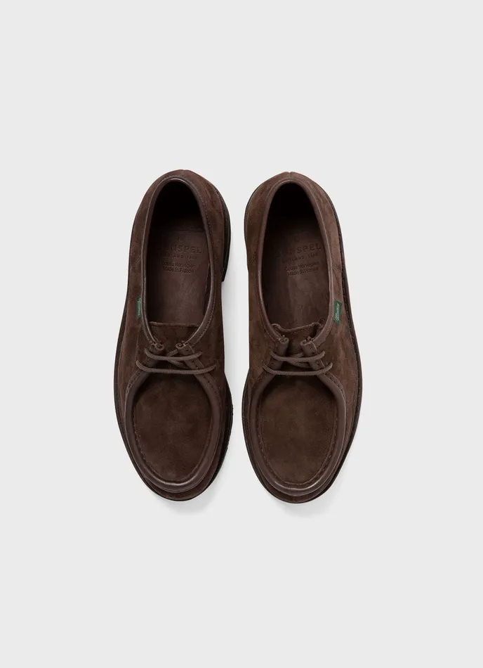 Men Shoes ussunspel Paraboot x Sunspel Suede Michael Shoe Brown Men Shoes ussunspel Paraboot x Sunspel Suede Michael Shoe Brown