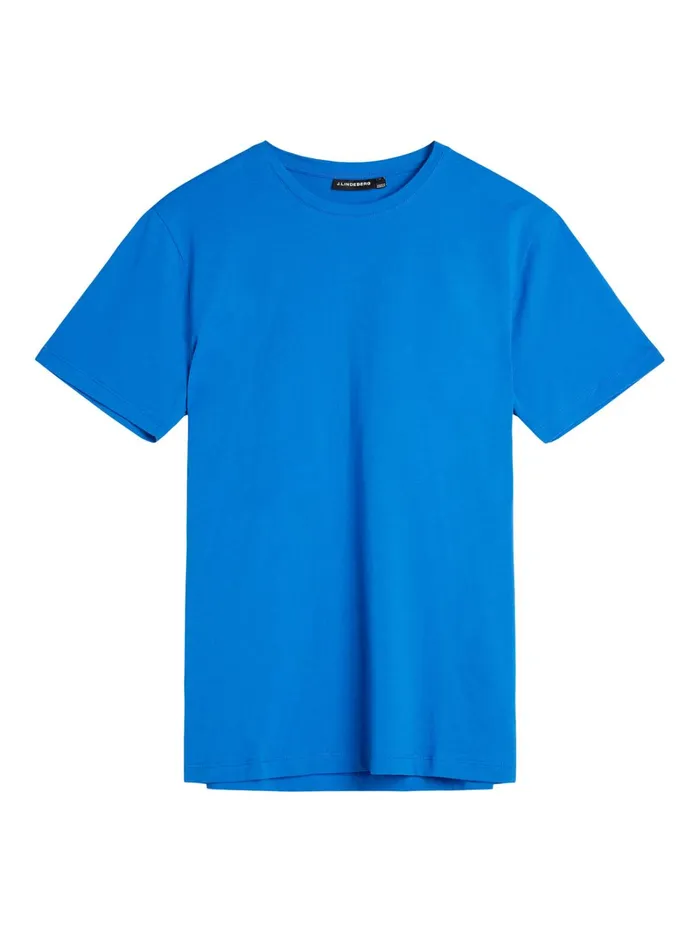 Men Sid Basic Cotton Tee Lapis Blue JLindeberg Tshirts Men Sid Basic Cotton Tee Lapis Blue JLindeberg Tshirts
