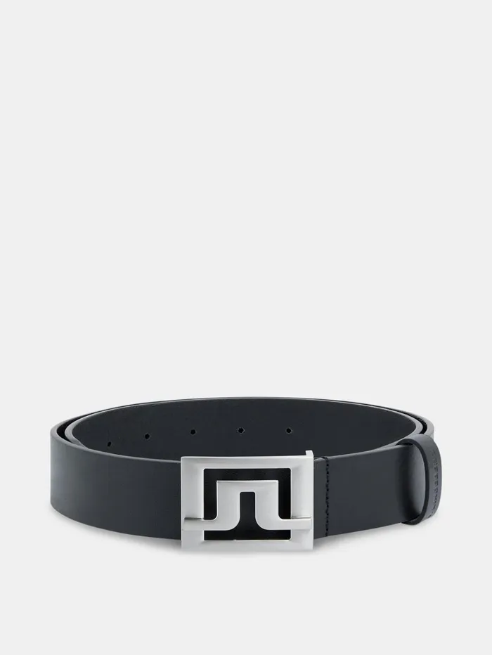 Men Slater 40 Pro Leather Black JLindeberg Belts