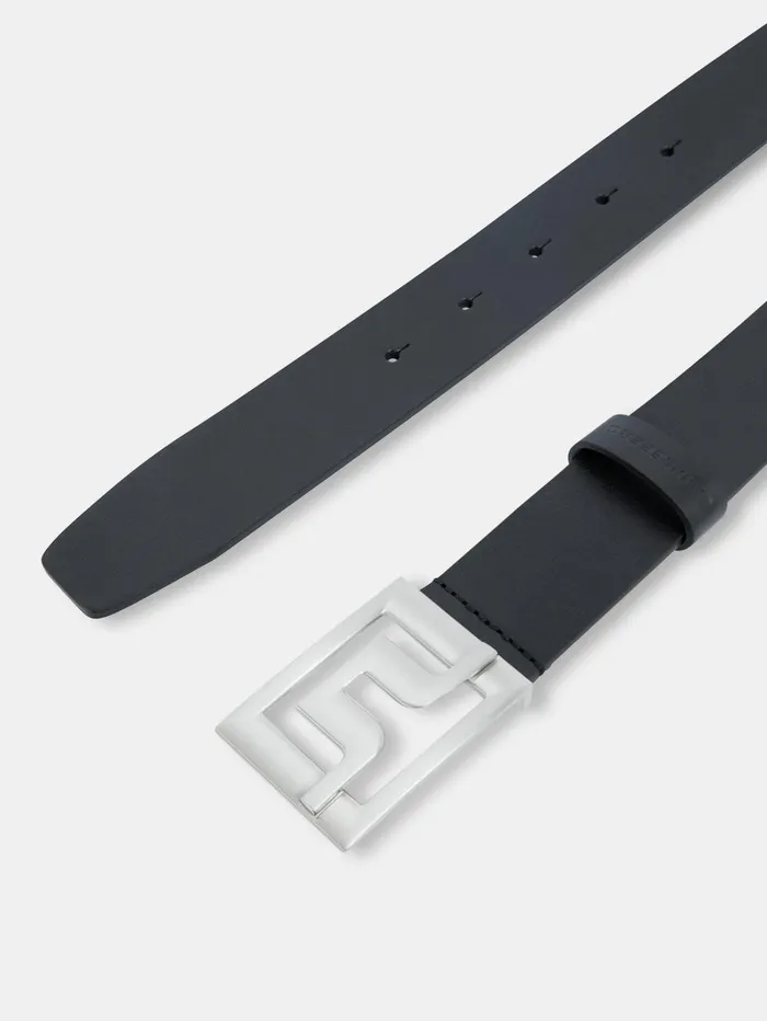 Men Slater 40 Pro Leather Black JLindeberg Belts Men Slater 40 Pro Leather Black JLindeberg Belts