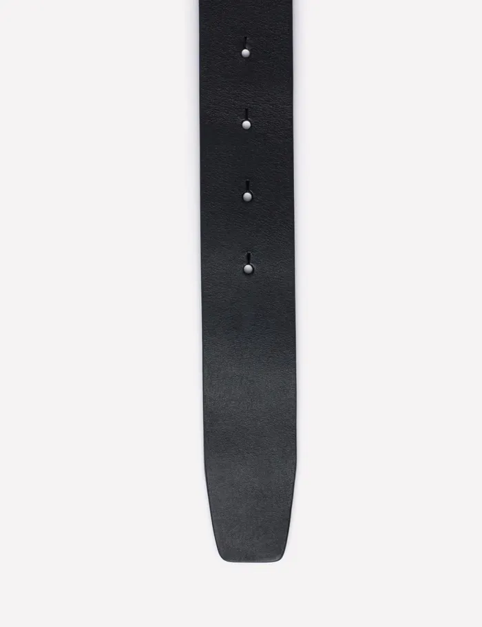 Men Slater 40 Pro Leather Black JLindeberg Belts Men Slater 40 Pro Leather Black JLindeberg Belts