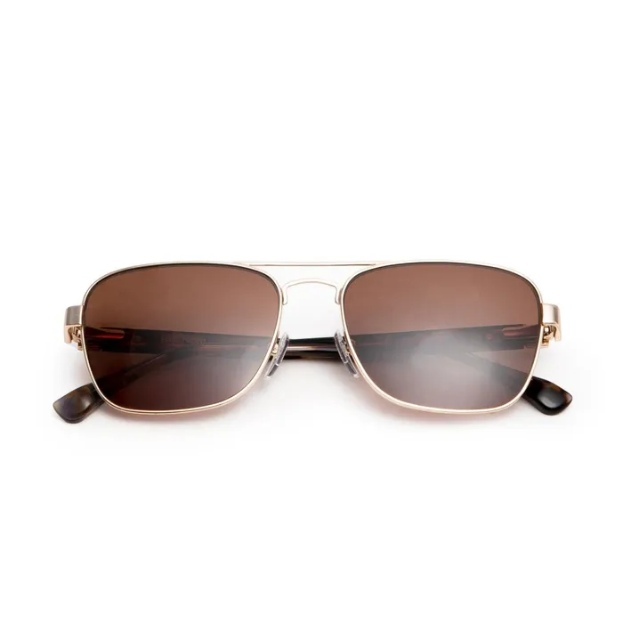 Men Sunglasses Bruno Magli Sole Aviator Sunglasses 8211 Gold