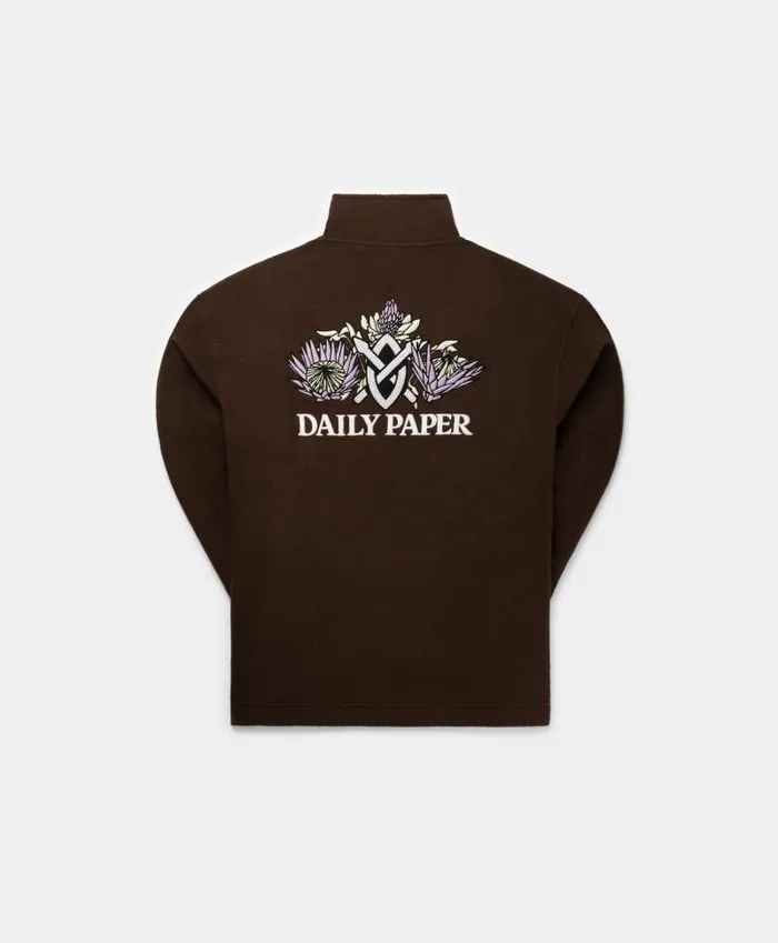 Men Syrup Brown Ramat Sweater Daily Paper Hoodies and Sweaters