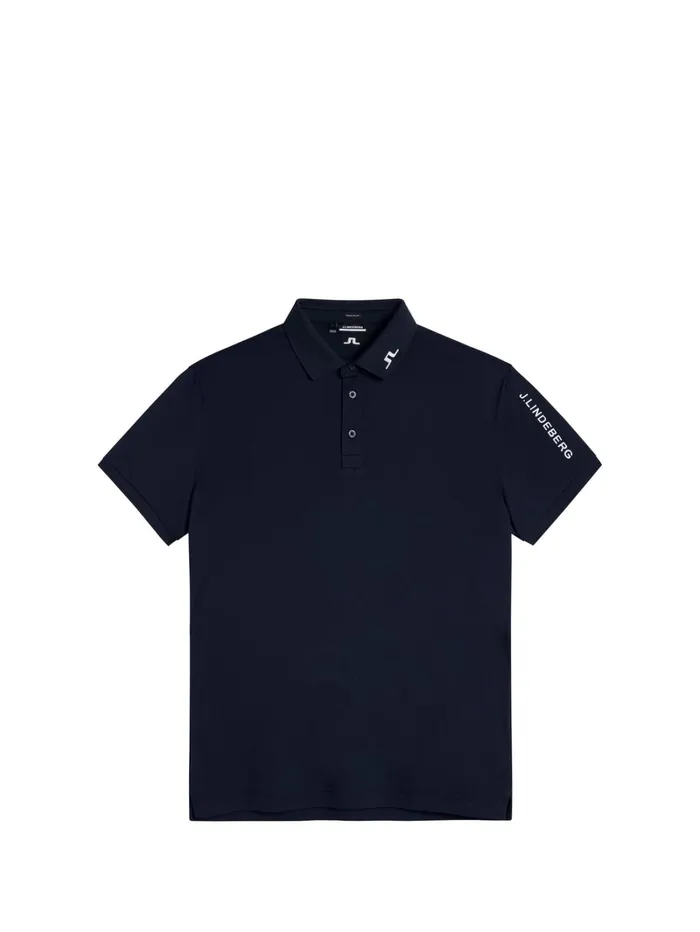 Men Tour Tech Reg Fit Golf Polo Black JLindeberg Polo Shirts Men Tour Tech Reg Fit Golf Polo Black JLindeberg Polo Shirts