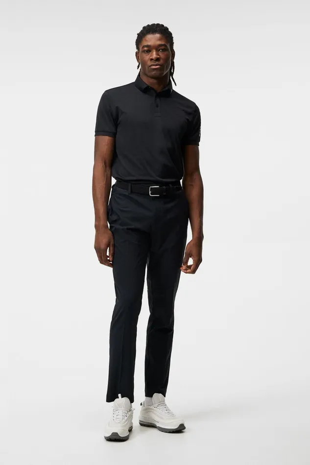 Men Tour Tech Reg Fit Golf Polo Black JLindeberg Polo Shirts Men Tour Tech Reg Fit Golf Polo Black JLindeberg Polo Shirts