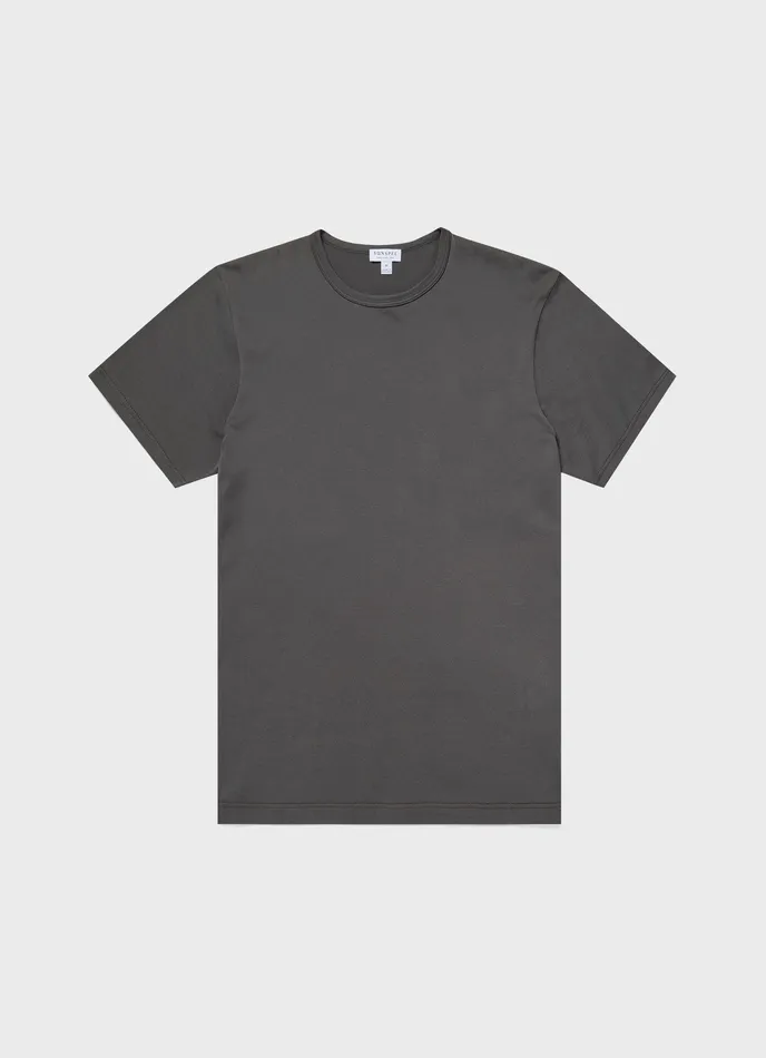 Men ussunspel Classic Tshirt Charcoal Tshirts