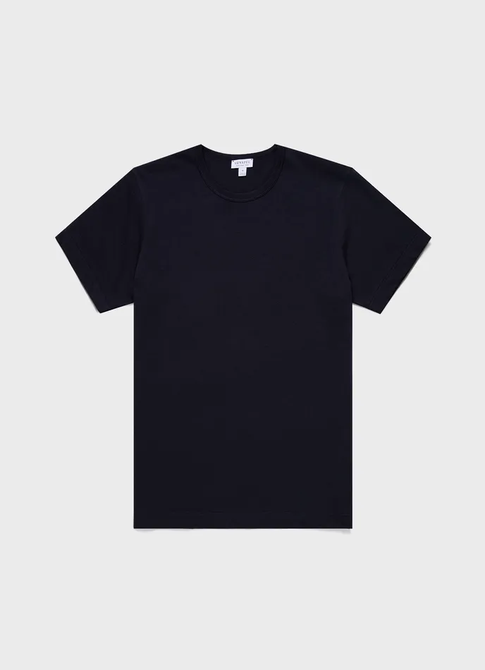 Men ussunspel Heavyweight Jersey Tshirt Navy Tshirts