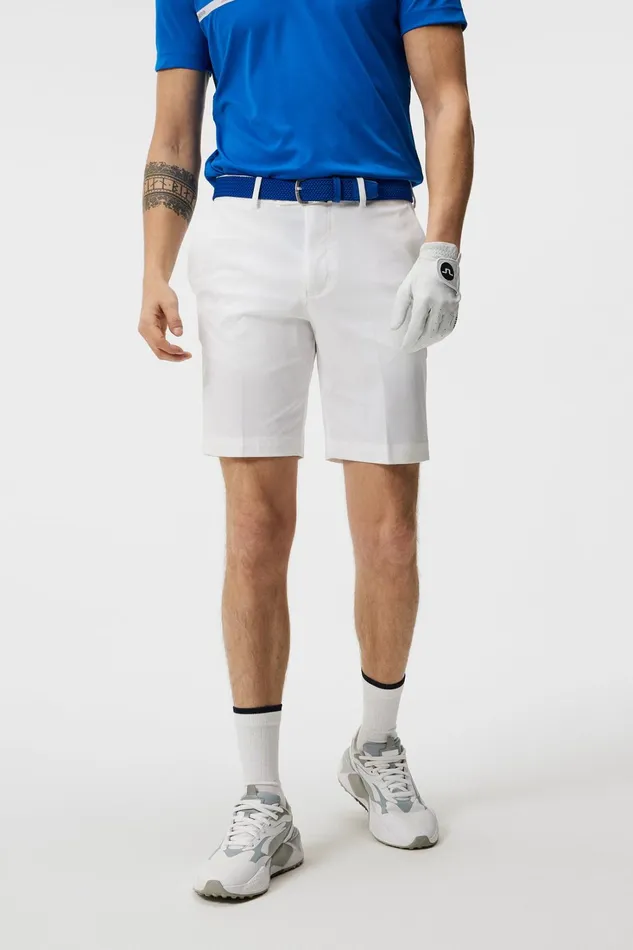 Men Vent Tight Shorts White JLindeberg Shorts